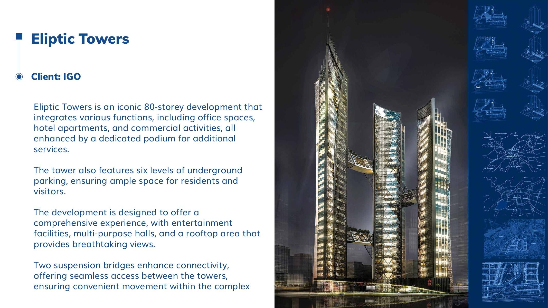 Integrated tower design study by LINE Engineering Consultants